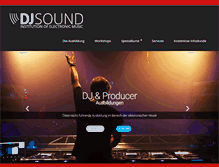 Tablet Screenshot of djsound.at