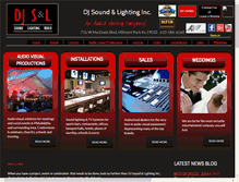 Tablet Screenshot of djsound.com